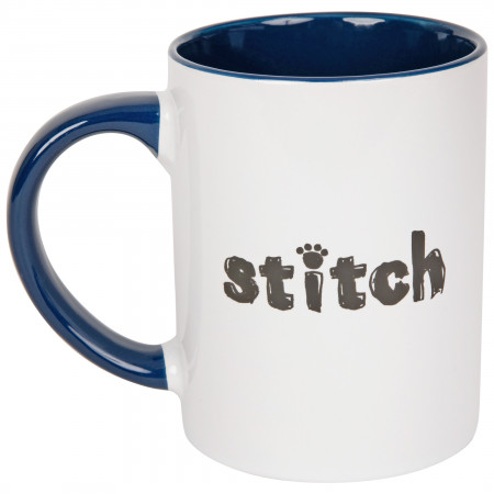 Disney Stitch Sittin' Ceramic 14oz. Jumbo Mug